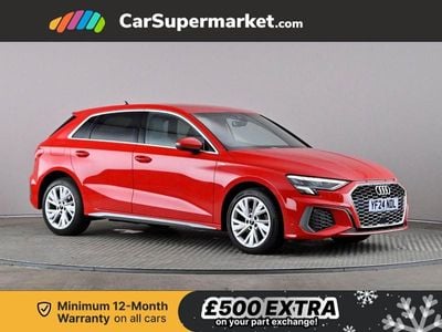 Red Used 2024 Audi A3 e-tron S-Line Hatchback | £20,197 (Super price)