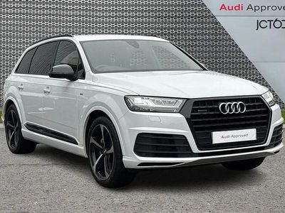 Used Audi Q7 Black Edition 281 HP (206 kW) 2018 White SUV