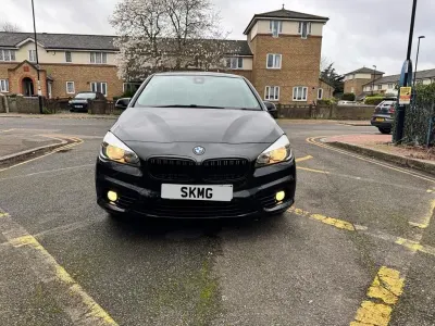 Used BMW 218 Sport Line 150 HP (110 kW) 2015 Black MPV