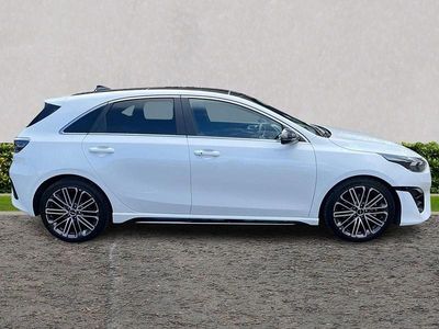 Used Kia Ceed GT-Line S 2023 White Hatchback