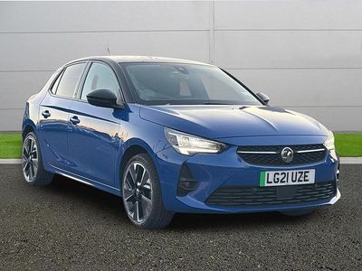 Blue Used 2021 Vauxhall Corsa-e SRi Hatchback | £10,999 (Fair price)
