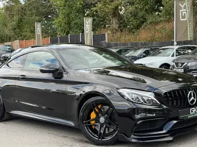 Used Mercedes C63 AMG Premium 476 HP (350 kW) 2017 Black Coupe