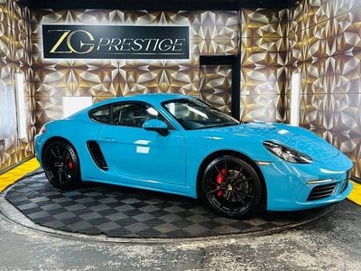 Used Porsche Cayman 2018 Blue Coupe