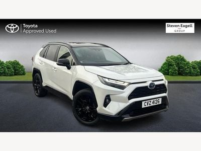 Used Toyota RAV4 2022 White/black SUV