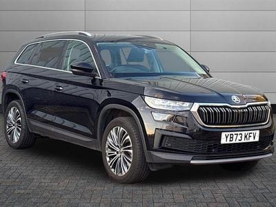 Black magic pearl effect Used 2023 Skoda Kodiaq SE L Executive SUV | £28,850 (Fair price)