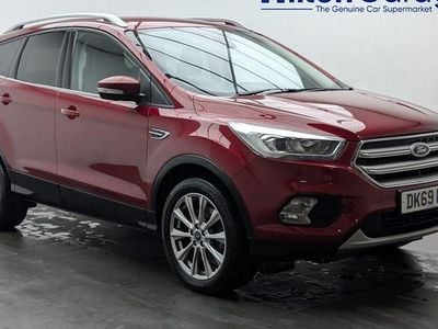 Used Ford Kuga Titanium 150 HP (110 kW) 2019 Red SUV