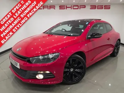 Used VW Scirocco R-line 210 HP (154 kW) 2013 Red Coupe