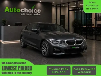 Begagnad BMW 320 M Sport 184 HK (135 kW) 2019 Grå Sedan