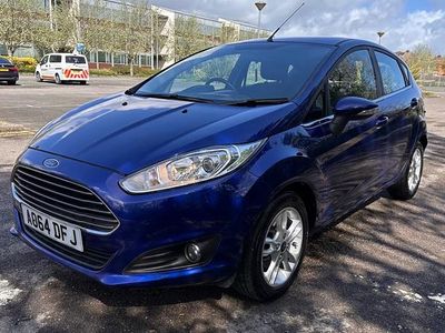 Used Ford Fiesta Zetec 75 HP (55 kW) 2014 Blue Hatchback