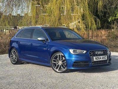 Used Audi S3 Sportback Performance 300 HP (220 kW) 2014 Blue Hatchback