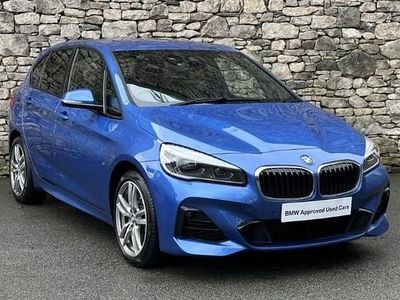 Used BMW 225 Active Tourer M Sport 221 HP (162 kW) 2020 Blue MPV