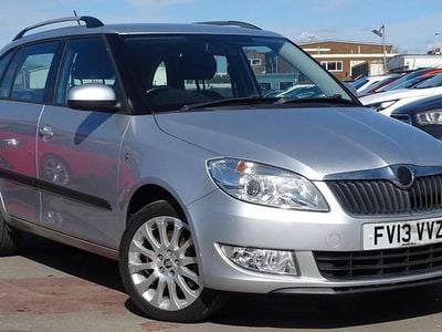 Used Skoda Fabia Elegance 105 HP (77 kW) 2013 Silver Estate