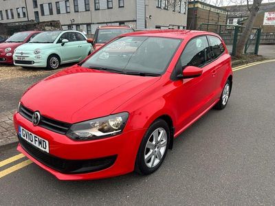 Used VW Polo SE 85 HP (62 kW) 2010 Red Hatchback