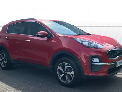 Used Kia Sportage 132 HP (97 kW) 2021 Red SUV