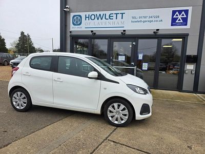 Used Peugeot 108 Active 68 HP (50 kW) 2016 White Hatchback