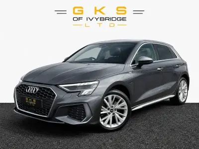 Used Audi A3 Sportback S-Line 204 HP (150 kW) 2021 Grey Hatchback