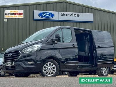 Used Ford Transit Custom Limited 170 HP (125 kW) 2023 Black Van