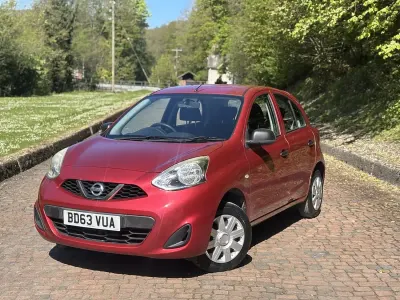 Used Nissan Micra Visia 80 HP (58 kW) 2013 Red Hatchback