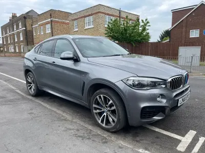 Usado BMW X6 M Sport 450 CV (330 kW) 2017 Gris SUV