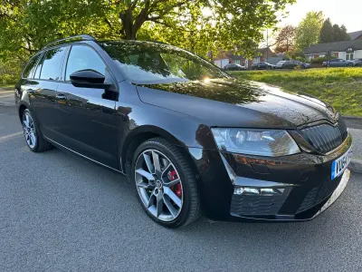 Used Skoda Octavia vRS 2014 Black Estate