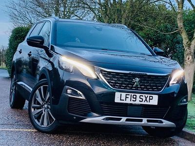 Black Used 2019 Peugeot 5008 Premium Hatchback | £15,990 (Fair price)