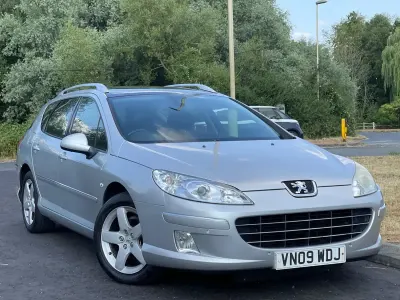 Used Peugeot 407 Sport 136 HP (100 kW) 2009 Silver Estate