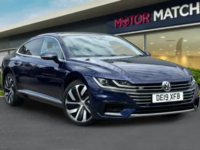 Used VW Arteon R-line 2019 Blue Hatchback