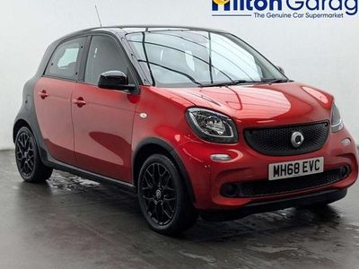 Used Smart ForFour Premium 71 HP (52 kW) 2019 Black Hatchback