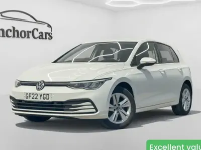Used VW Golf VIII Life 110 HP (80 kW) 2022 White Hatchback