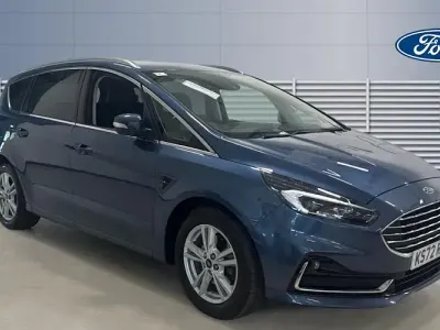 Used Ford S-MAX Titanium 190 HP (139 kW) 2023 Blue MPV