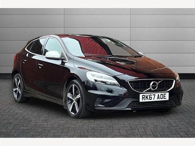 Black Used 2017 Volvo V40 R-Design Hatchback | £9,495 (Fair price)