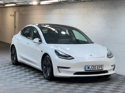 Used Tesla Model 3 Long Range AWD 366 kW (498 HP) 2020 White Sedan
