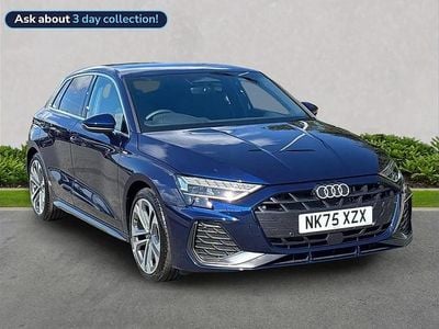 Used Audi A3 S-Line 147 HP (108 kW) 2025 Blue Hatchback