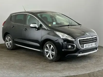 Used Peugeot 3008 Allure 120 HP (88 kW) 2016 Black Estate