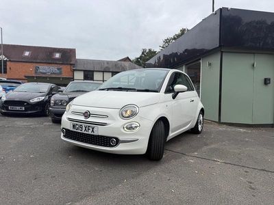 Used Fiat 500 Lounge 69 HP (50 kW) 2019 White Hatchback