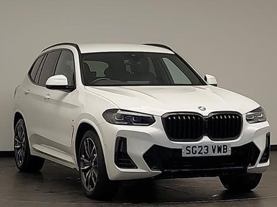 White Used 2023 BMW X3 M Sport SUV | £35,898 (Fair price)
