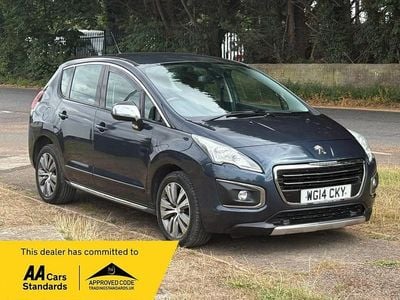 Blue Used 2014 Peugeot 3008 Active Hatchback | £4,995 (Fair price)