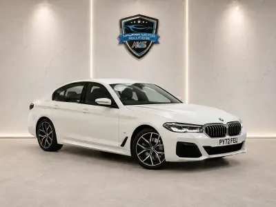 Used BMW 520 M Sport 2022 White Sedan