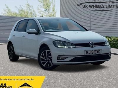 Used VW Golf VII Match 115 HP (84 kW) 2019 White Hatchback