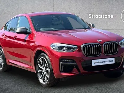 Used BMW X4 340 HP (250 kW) 2020 Red SUV