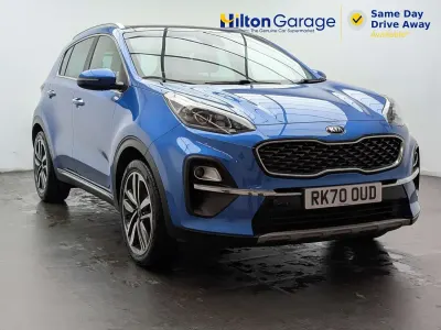 Used Kia Sportage 136 HP (100 kW) 2020 Blue SUV