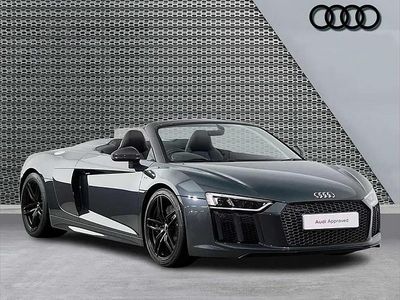 Used Audi R8 Spyder Advanced 532 HP (391 kW) 2017 Green Cabriolet