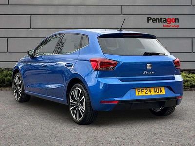 Used Seat Ibiza XCELLENCE Lux 113 HP (83 kW) 2024 Blue Hatchback