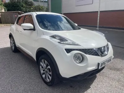 Used Nissan Juke Tekna 2017 White SUV