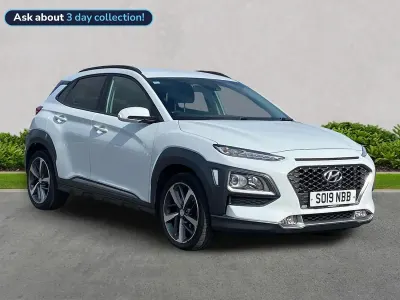 Used Hyundai Kona Premium 2019 White SUV