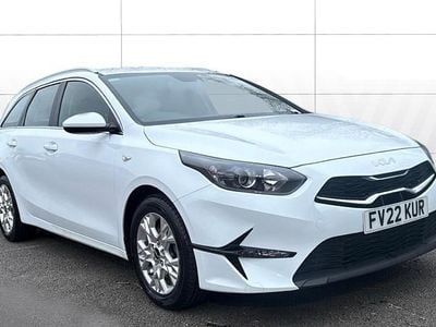 White Used 2022 Kia Ceed Sportswagon Estate | £12,338 (Fair price)
