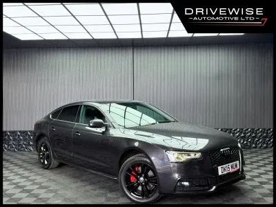 Begagnad Audi A5 S-Line 2015 Grå Sportkupé