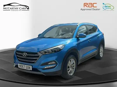 Used Hyundai Tucson SE 177 HP (130 kW) 2018 Metallic ara blue SUV