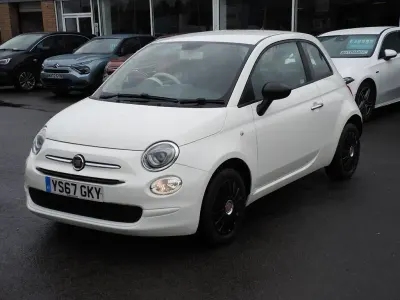 Used Fiat 500 Pop 69 HP (50 kW) 2017 White Hatchback