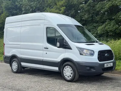 Used Ford Transit 130 HP (95 kW) 2018 White Van